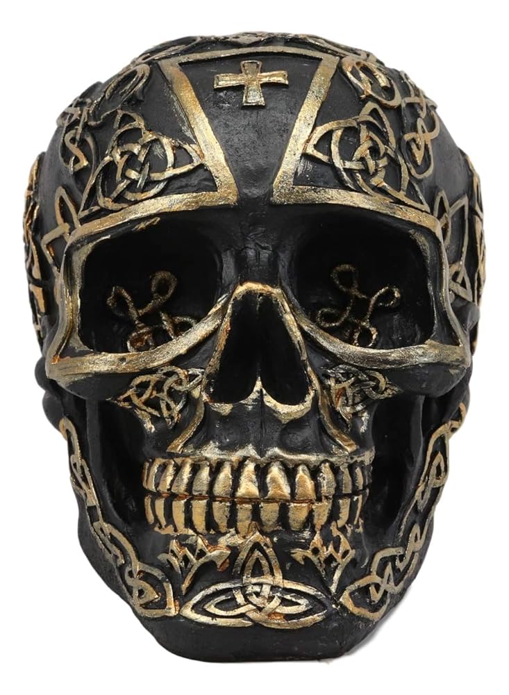 ３個で！トリニティー スカル TRINITY SKULL Amazon.com: Ebros Celtic Trinity Knotwork Tattoo Crusader